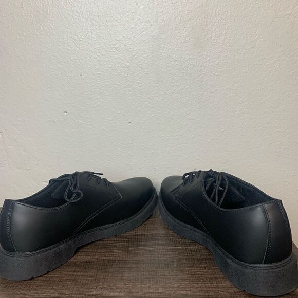 Perry Ellis Mens Steel Toe Shoes, Size W12 - Picture 5 of 11